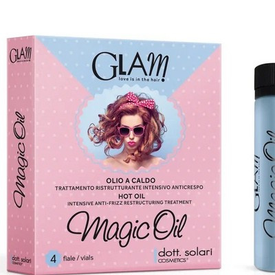Dott.Solari Cosmetics, Масло для волос Glam Magic, 4х10 мл