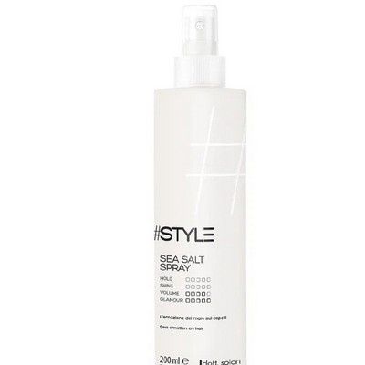 Dott.Solari Cosmetics, Стайлинг-спрей для эффекта растрепанных волос «Морская соль» #STYLE, 200 мл