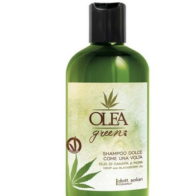 Dott.Solari Cosmetics, Шампунь (VeganOK) для секущихся кончиков волос Olea Green, 300 мл