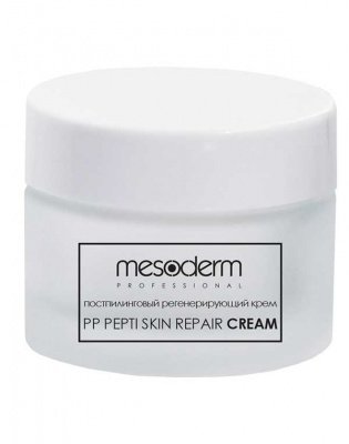 Постпилинговый крем пептидный регенерирующий "PP PeptiSkin repair", 50 мл Mesoderm