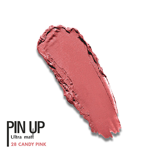 LuxVisage Блеск для губ PIN UP матовый тон 28 candy pink